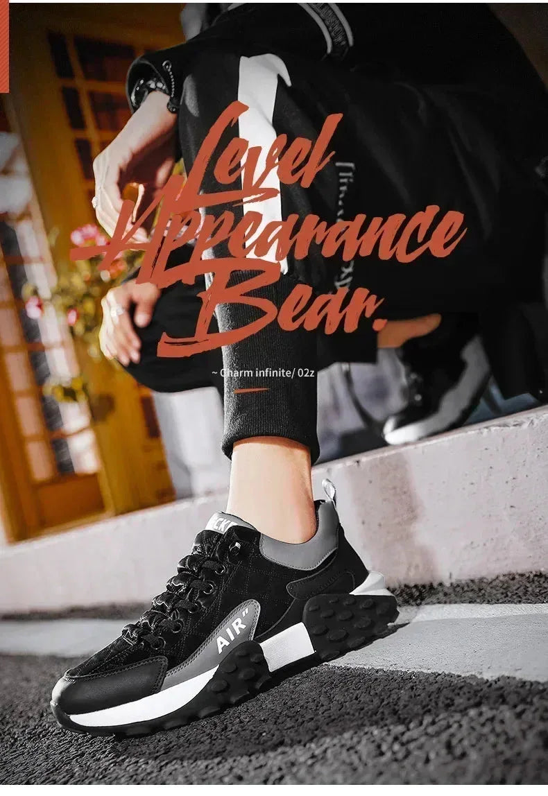 Sneakers Homme Casual avec Design Moderne et Confortable – Idéales pour l’Usage Quotidien