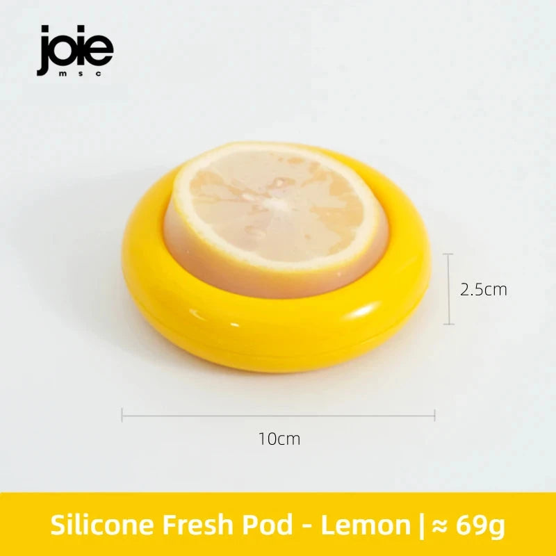 Joie Silicone Storage Box Fruit Vegetable Container Stretch Pod Airtight Avocado Tomato Lemon Onion Fresh-Keeping Anti-oxidation MU Group