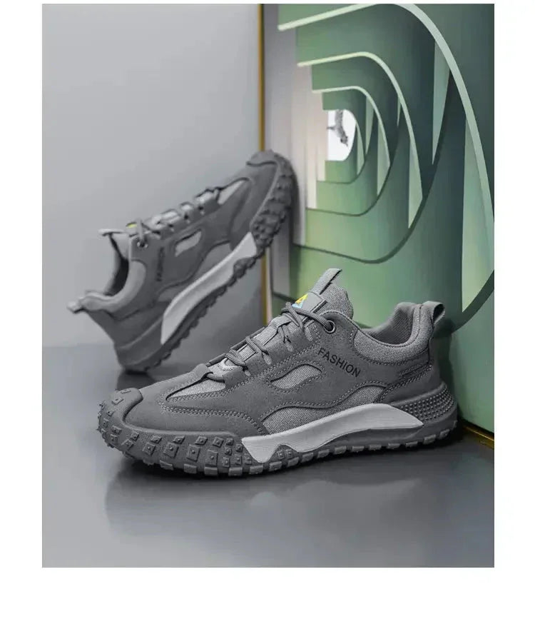 Chaussures Homme Respirantes et Légères – Baskets Casual et Outils, Chaussures de Travail et de Loisirs, Modèle 2025