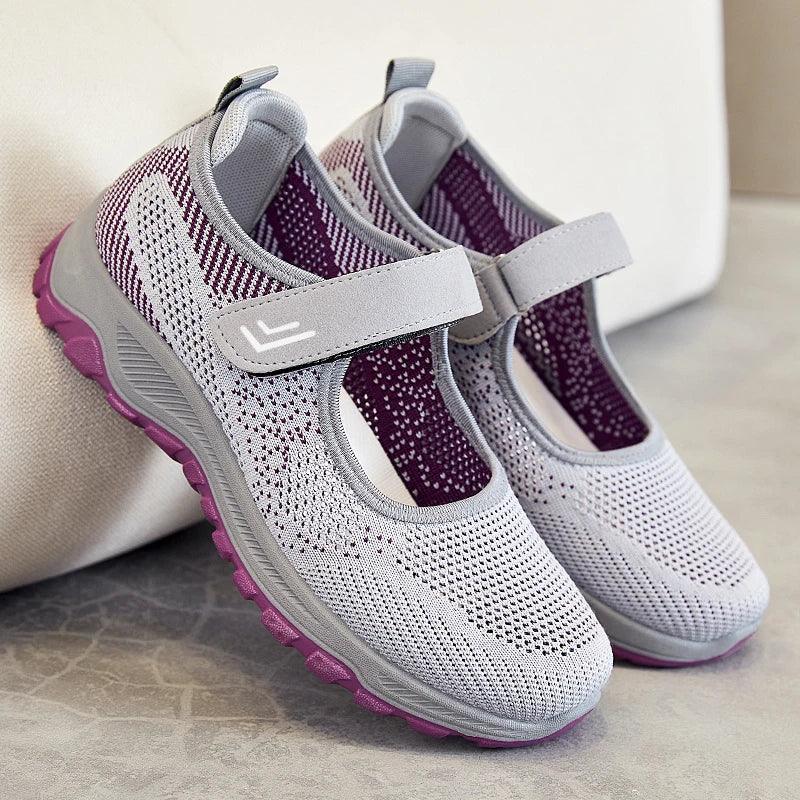 Chaussure Sportive Femme Casual Légère et Douce – Design Antidérapant pour un Confort Optimal - Justyol