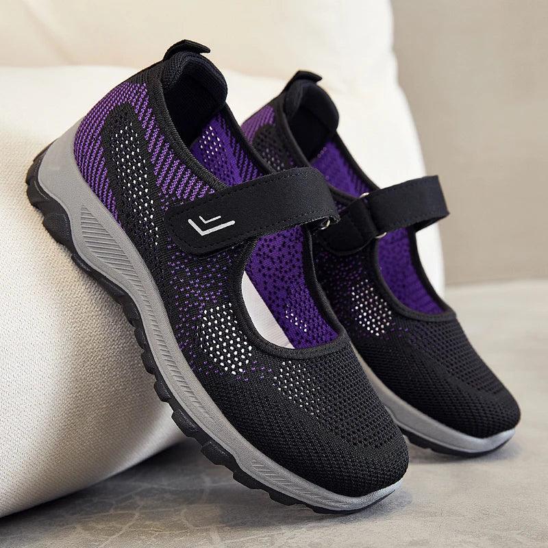 Chaussure Sportive Femme Casual Légère et Douce – Design Antidérapant pour un Confort Optimal - Justyol