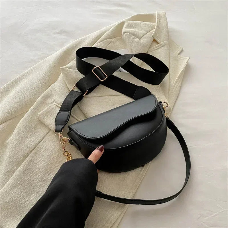 Sac à Main Femme Vintage en Cuir PU – Sac à Bandoulière à Double Poignées, Sac Crossbody Solide et Élégant - Justyol