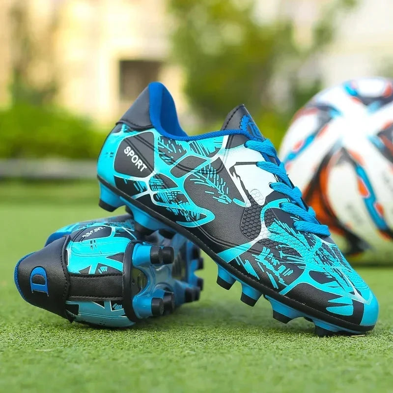 New Men Kids Soccer Shoes Cleats Ultralight Non-Slip Grass Adult Professional Football Boots Boys Training Shoes Drop Shipping MU Group