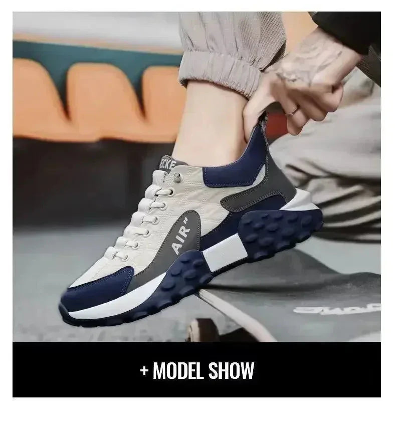 Sneakers Homme Casual avec Design Moderne et Confortable – Idéales pour l’Usage Quotidien