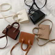 Mini Sac à Main Femme – Sac Rétro Carré, Sac à Bandoulière et Messenger Élégant et Polyvalent - Justyol