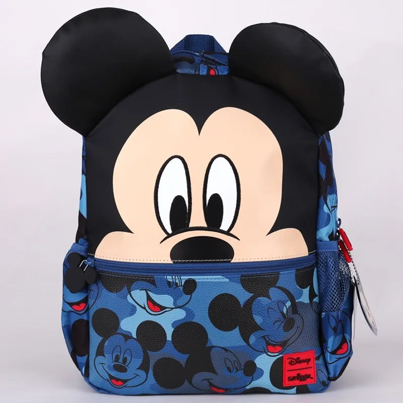 Disney Smiggle Hot-selling Schoolbag Female Mickey Wheel Backpack Mickey Children's Knapsack Case Lunch Bag Backpack Set Gift