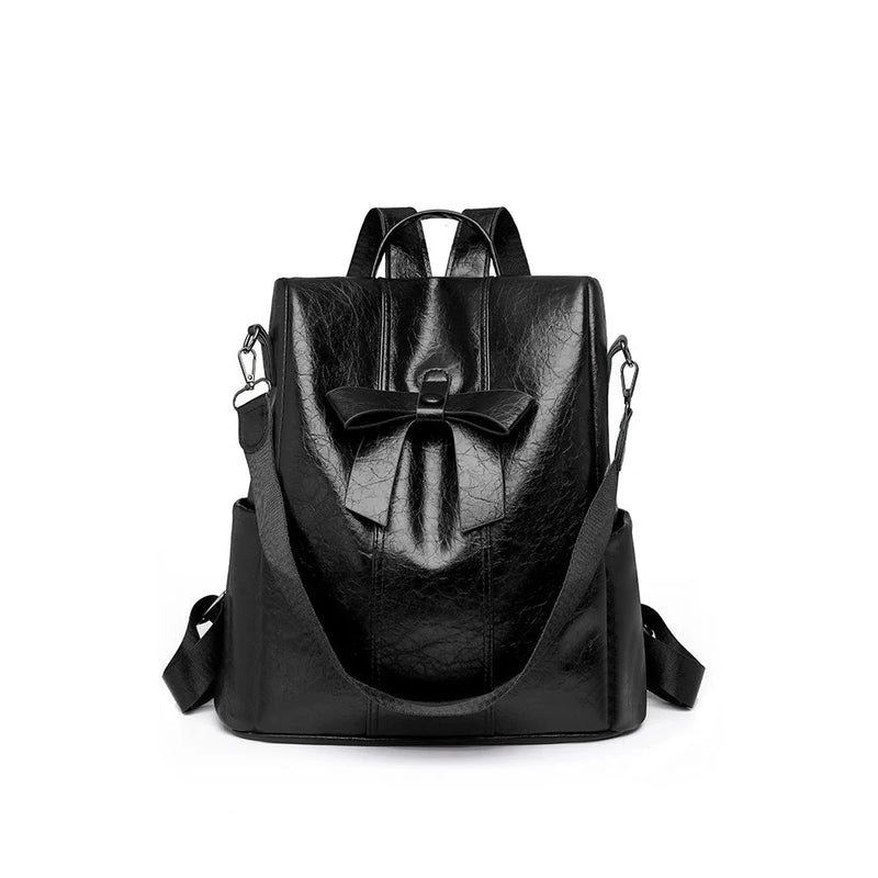Sac à Dos Antivol 2025 – Sac à Dos en Cuir Souple, Sac à Dos Retro Fashion Version Coréenne, Grande Capacité