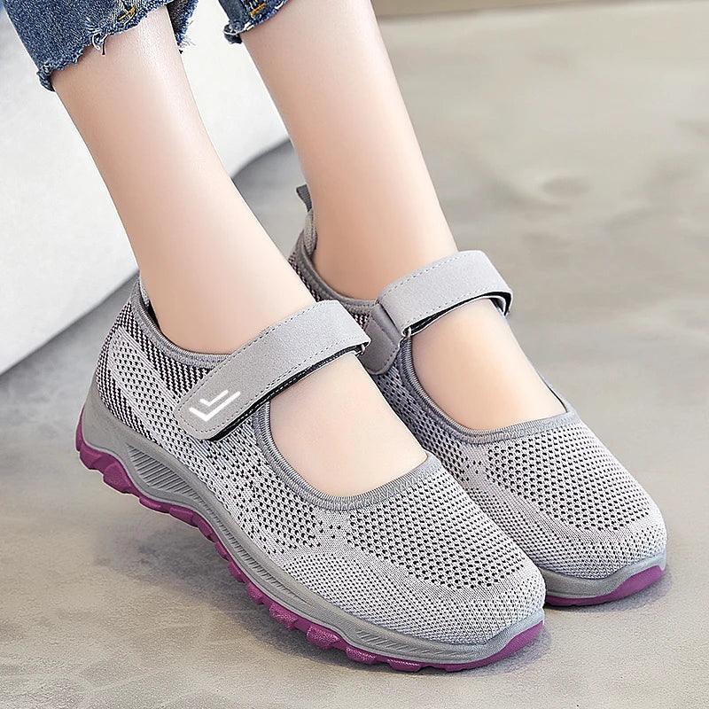 Chaussure Sportive Femme Casual Légère et Douce – Design Antidérapant pour un Confort Optimal