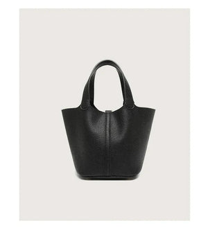 New lychee patterned bucket bag, women's handbag, Picotin bag MU Group