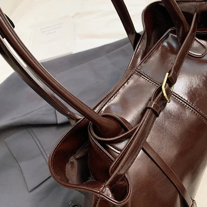 Sac à Main Femme Vintage –Grande Capacité et Sac Bandoulière Pratique - Justyol