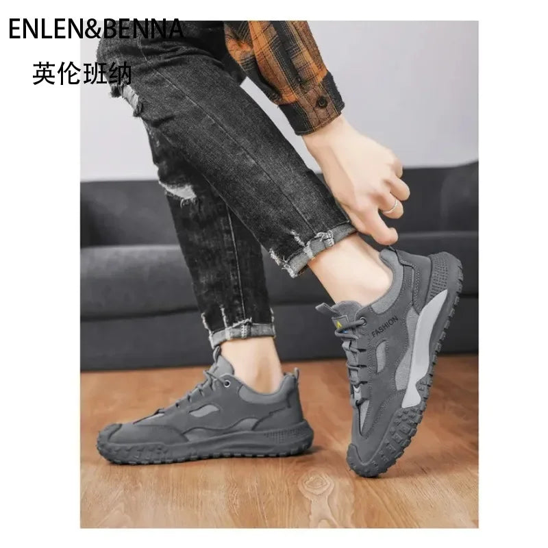 2025 popular fashion, lightweight and breathable labor insurance shoes, tooling shoes, casual men's shoes MU Group