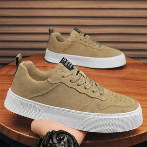 Trend Men's Casual Sneakers Lightweight Flat Shoes Comfortable Non Slip Running Shoes Soft Sole Vulcanized Shoes for Men Zapatos MU Group