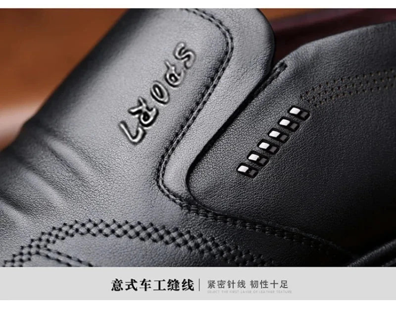 Men's Loafers Classic Business Dress Shoes 2025 New Casual Leather Shoes Slip-on Driving Shoes Men's Soft Leather Shoe Moccasins MU Group