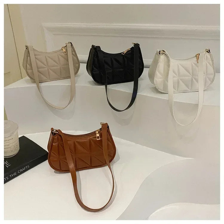 Sac à Main Femme en Cuir – Sac Bandoulière et Crossbody Rétro, Design Élégant et Polyvalent - Justyol