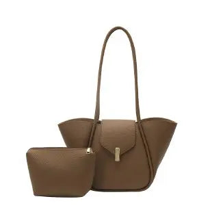 Sac Bandoulière Femme Demi-Lune de Luxe – Sac à Main Maillard avec Détails Volants