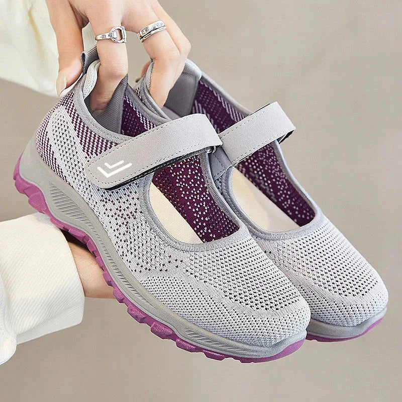 Chaussure Sportive Femme Casual Légère et Douce – Design Antidérapant pour un Confort Optimal - Justyol