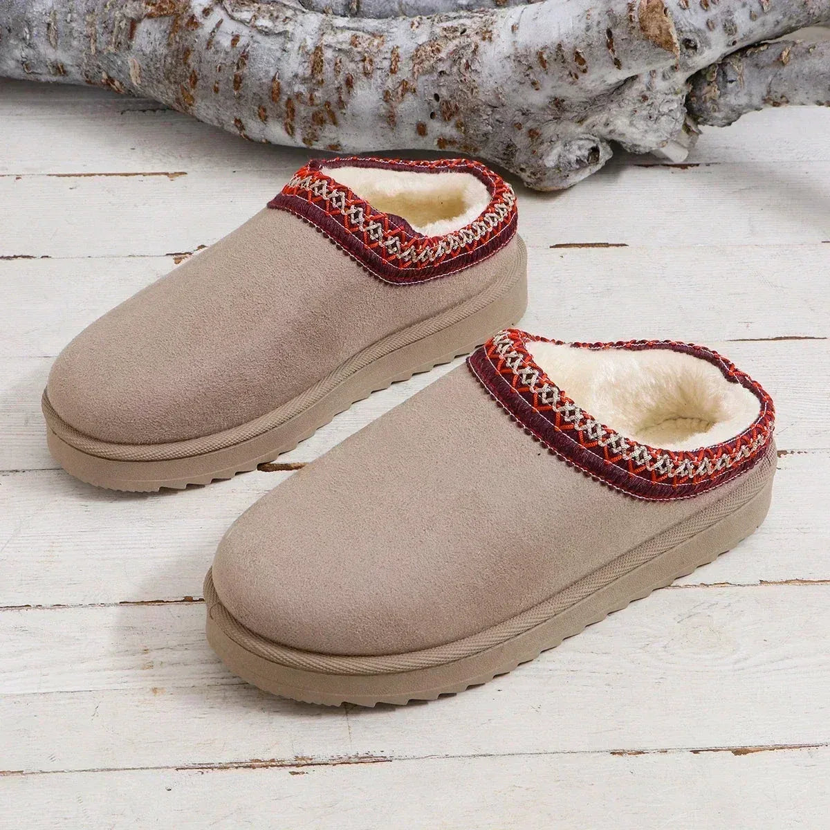 Chaussure Femme Hiver avec Doublure en Fourrure – Pratique et Confortable - Justyol