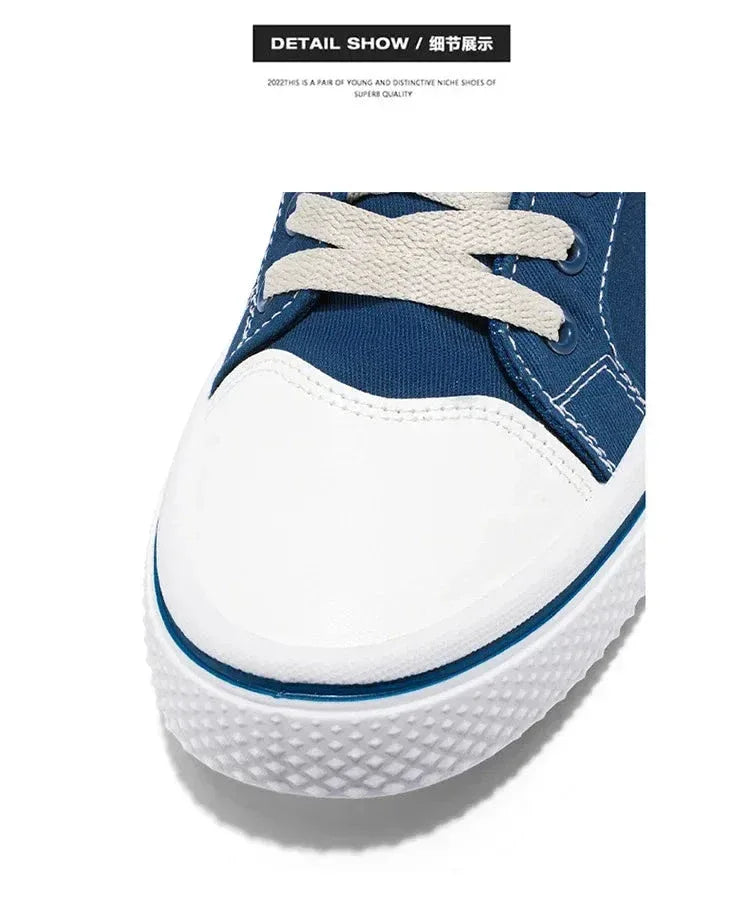 Chaussures Homme en Toile – Sneakers Skateboard Extérieures, Baskets Antidérapantes et Respirantes, Idéales pour la Marche et les Activités Casual