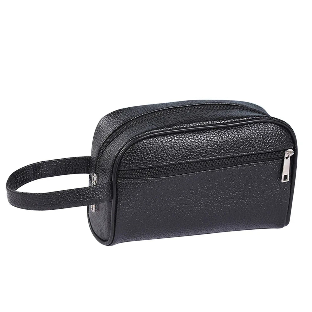Sac Poignet Unisexe Retro en Cuir PU – Petit Sac