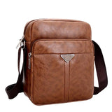 Sac Messenger Homme Vertical en Cuir PU – Sac Bandoulière Business Casual Style Coréen