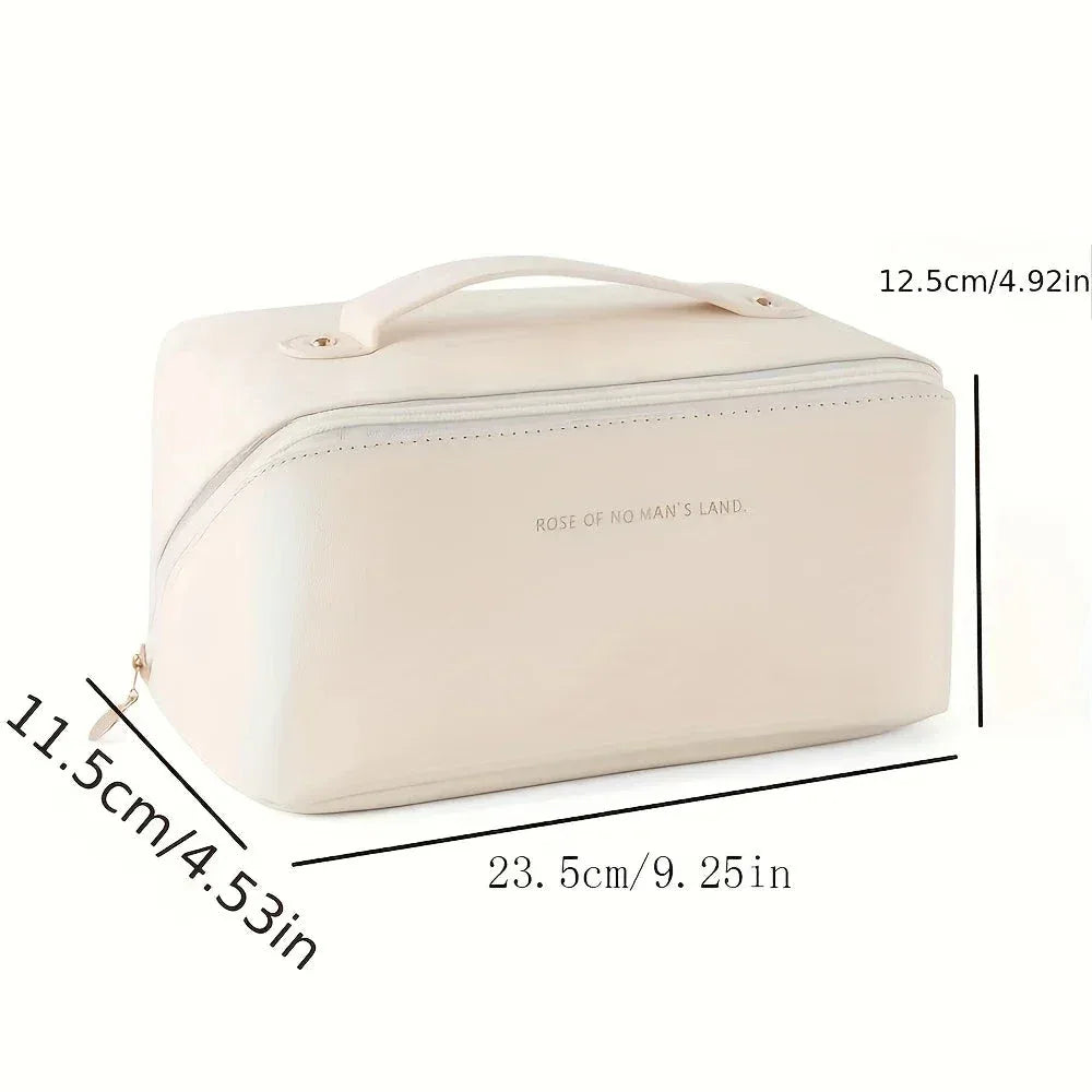 Organisateur de Maquillage Femme – Trousse de Voyage Cosmétique de Luxe, Sac de Rangement pour Cosmétiques avec Fermeture à Zip - Justyol