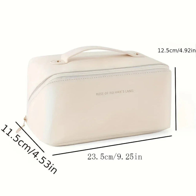 Organisateur de Maquillage Femme – Trousse de Voyage Cosmétique de Luxe, Sac de Rangement pour Cosmétiques avec Fermeture à Zip