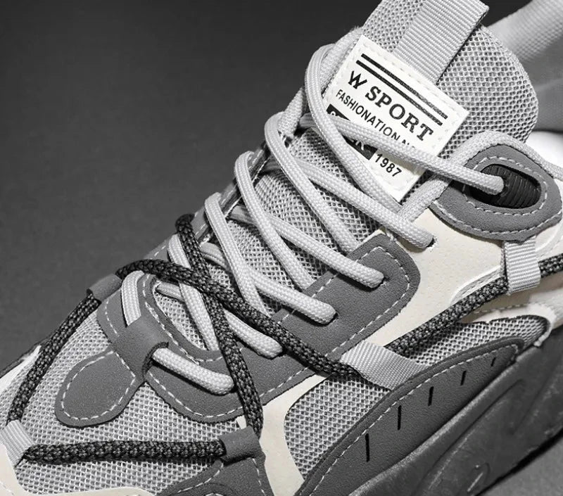 Fashion Men Sneakers Spring Breathable Comfort Air Cushion Running Shoes Outdoor Non Slip Wear-resistant Walking Shoe Zapatillas MU Group