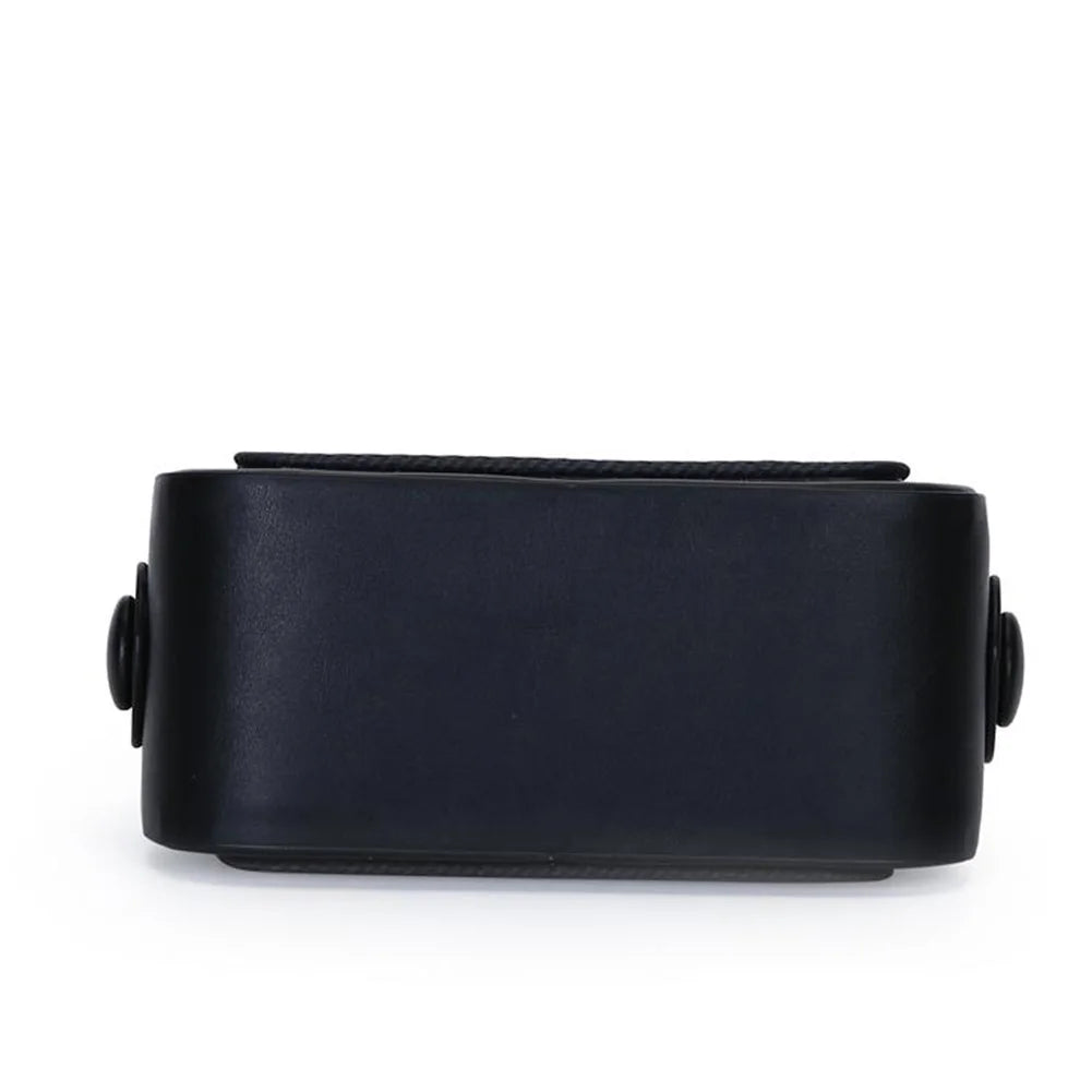 Sac Bandoulière Femme Carré en PU – Sac à Main Vintage Détachable et Tendance