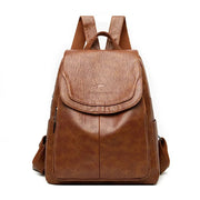 Genuine Women Leather Backpack Fashion Female Shoulder Bag Sac a Dos Ladies Bagpack Mochilas School Bags For Teenage Girls 2024 MU Group