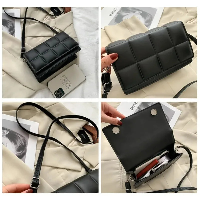 Sac à Bandoulière Femme Littéraire Minimaliste et Tendance