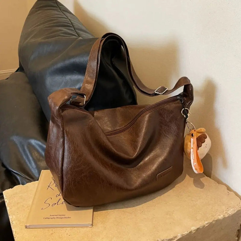 Sac Sous l'Aisselle Femme – Sac Dumpling Rétro, Sac à Bandoulière Tendance et Polyvalent, Sac Bandoulière et Crossbody