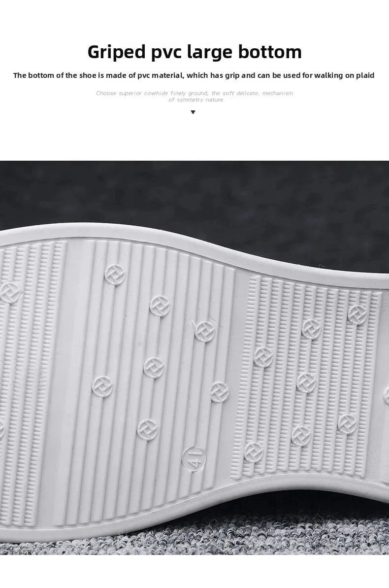 2025 New Trendy Versatile Cloth Shoes Men's Spring New Breathable White Shoes Men's Sports and Leisure Board Shoes Trendy Shoes MU Group