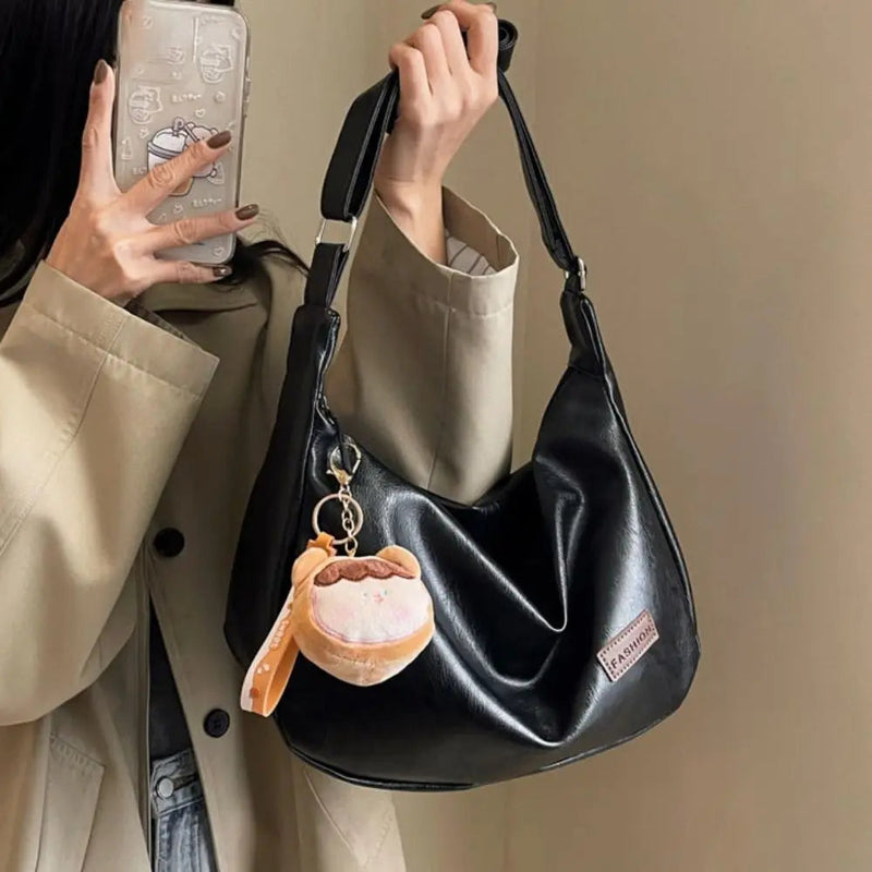 Sac Sous l'Aisselle Femme – Sac Dumpling Rétro, Sac à Bandoulière Tendance et Polyvalent, Sac Bandoulière et Crossbody