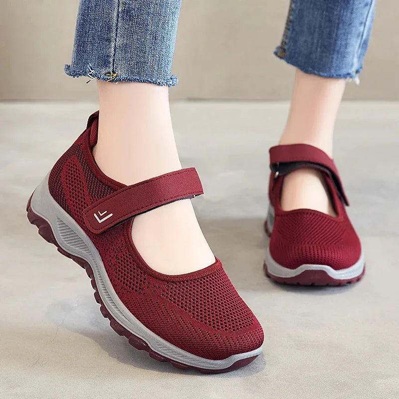 Chaussure Sportive Femme Casual Légère et Douce – Design Antidérapant pour un Confort Optimal - Justyol