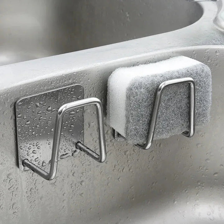 Support Éponge en Acier Inoxydable pour Évier