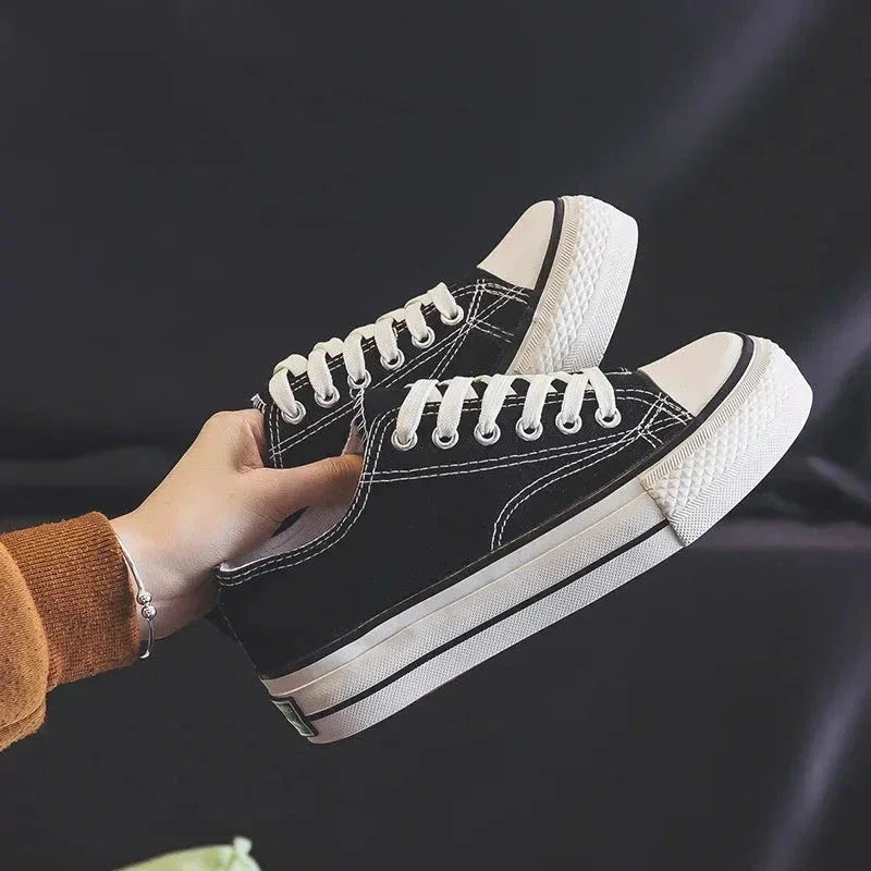 Chaussure Femme Casual avec Semelle Épaisse – Look Jeune et Élégant - Justyol