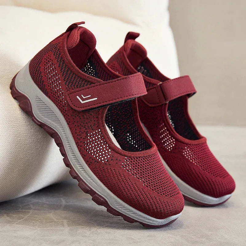 Chaussure Sportive Femme Casual Légère et Douce – Design Antidérapant pour un Confort Optimal - Justyol