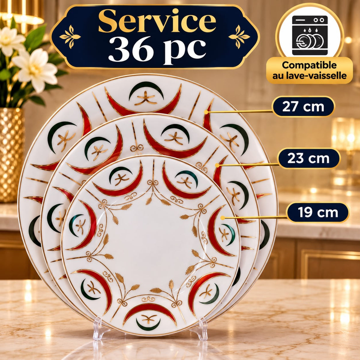 SERVICE 36PC NEJMA HILAL VM30