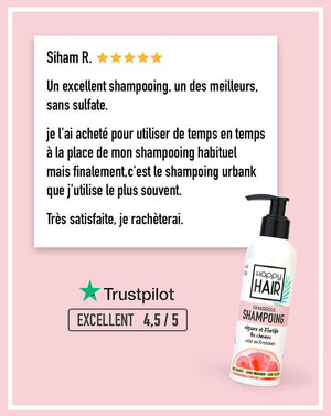 SHAMPOING Naturel au GHASSOUL Sans Sulfate Sans Silicone 250 ML | UrbanK URBANK
