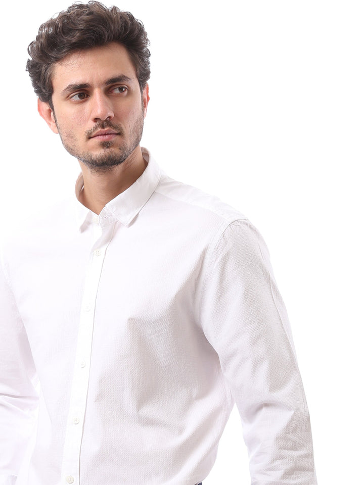 Chemise Homme à Manches Longues – Style Élégant et Polyvalent - SHI23GFIN19046TM1