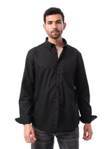 Chemise pour homme classique unie à manches longues – Design moderne et élégant – SHI24SAER17437TM1