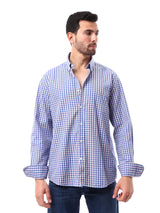 <tc>Chemise à manches longues pour hommes, design à carreaux - SHI24SCCR17412TM1</tc>