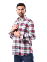 Chemise homme à carreaux classique à manches longues – SHI24SCIR17406TM1
