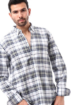 Chemise homme à carreaux classique à manches longues – SHI24SCIR17406TM1