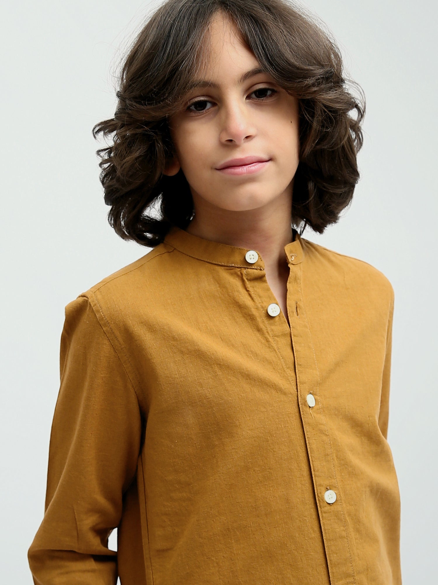 Chemise enfant élégante d’hiver à manches longues - SHI24SEIA31143TB1