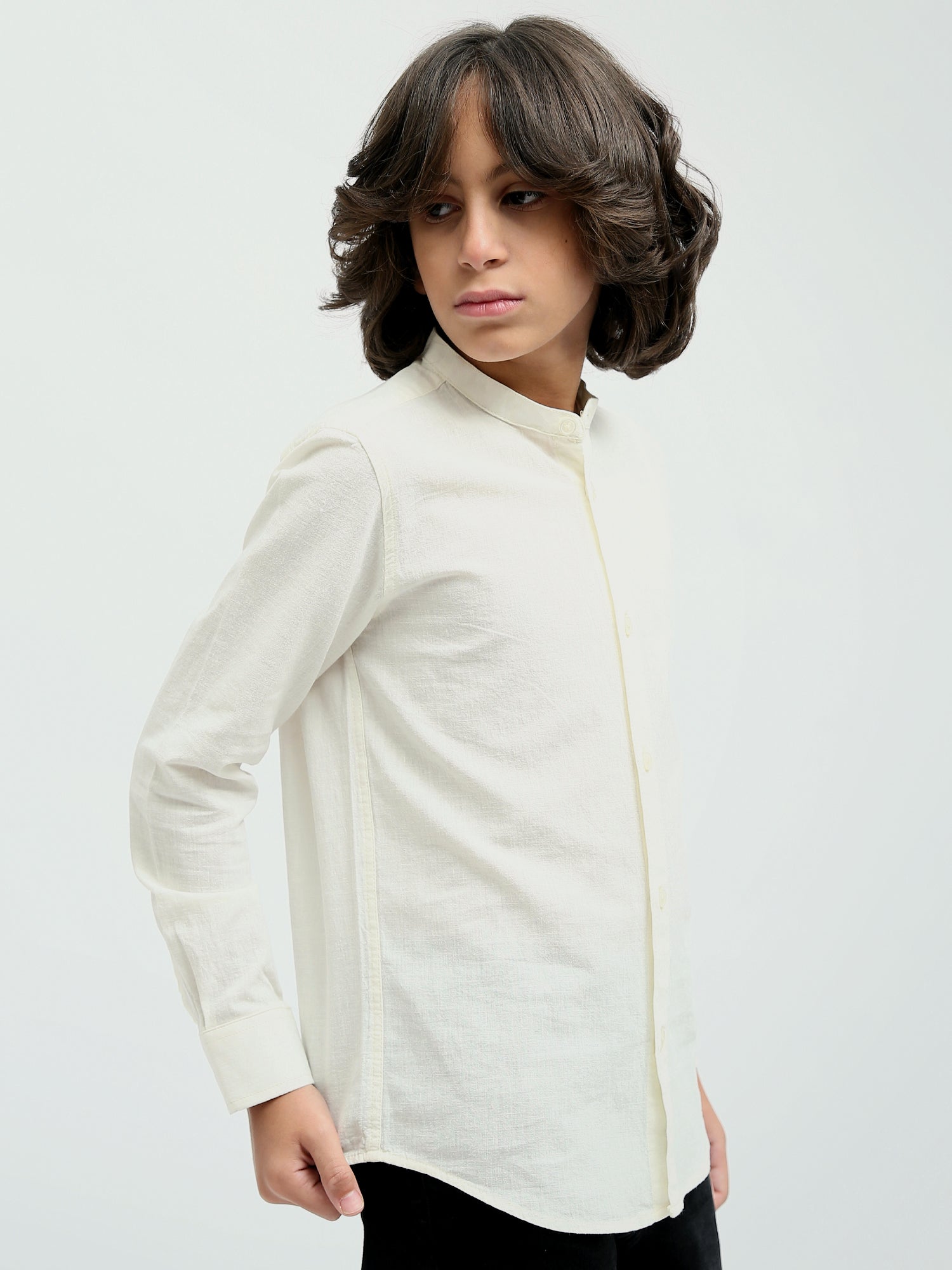 Chemise enfant élégante d’hiver à manches longues - SHI24SEIA31143TB1