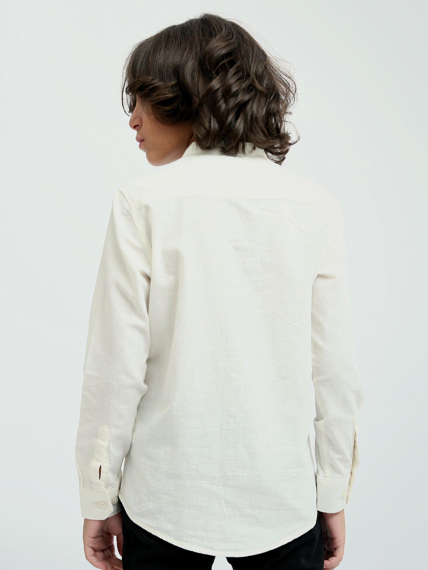 Chemise enfant élégante d’hiver à manches longues - SHI24SEIA31143TB1