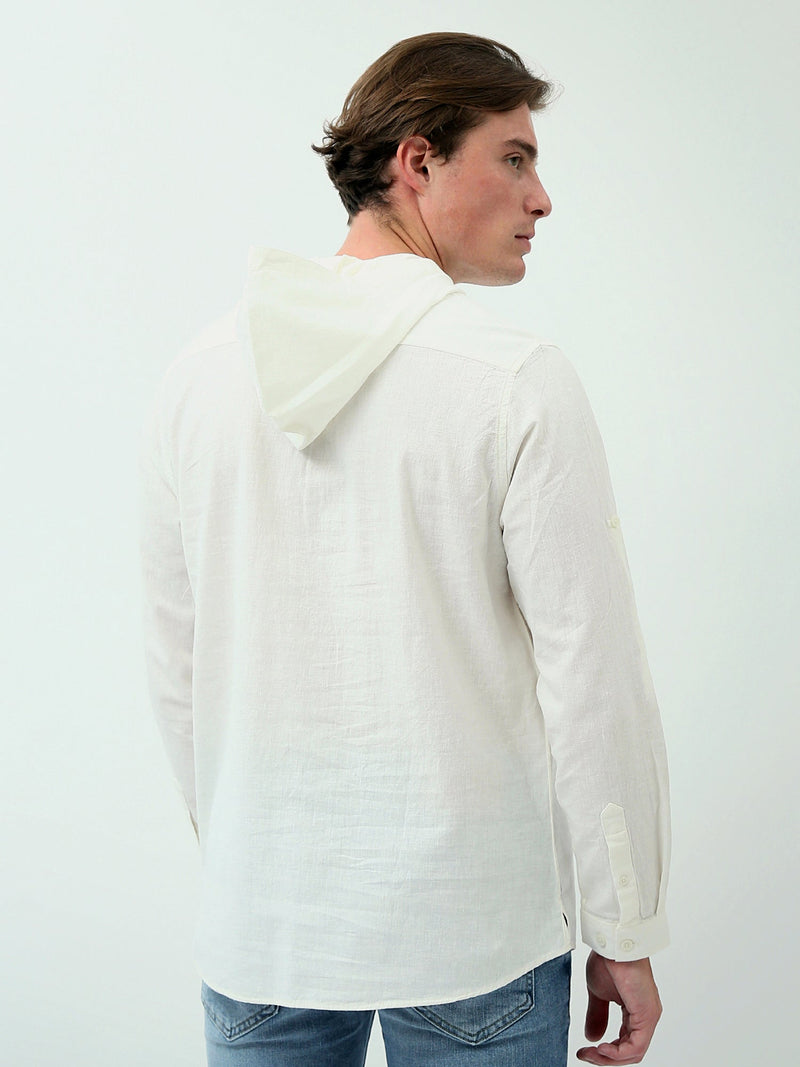 Chemise homme à manches longues au design moderne avec poche frontale – SHI24SEIH19548TM1