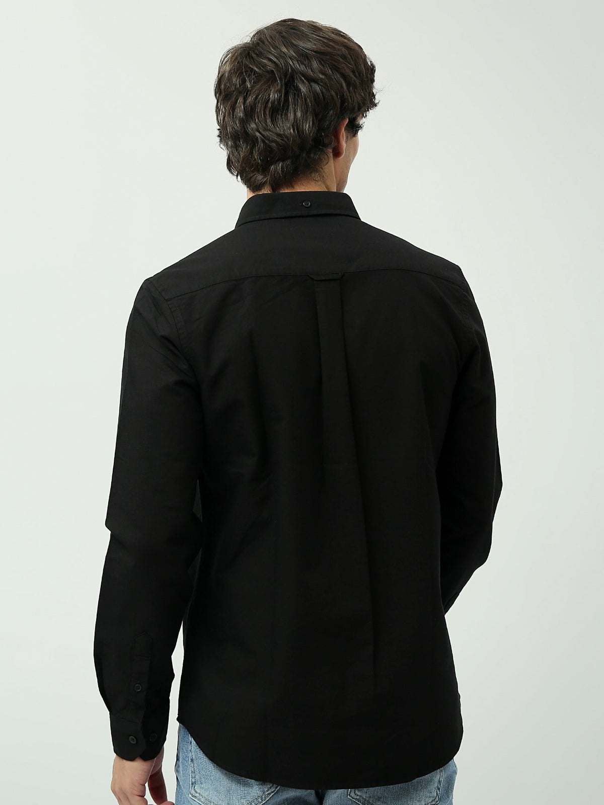 Chemise Homme Manches Longues Slim Fit à Col Boutonné - SHI24SEOR19555TM1