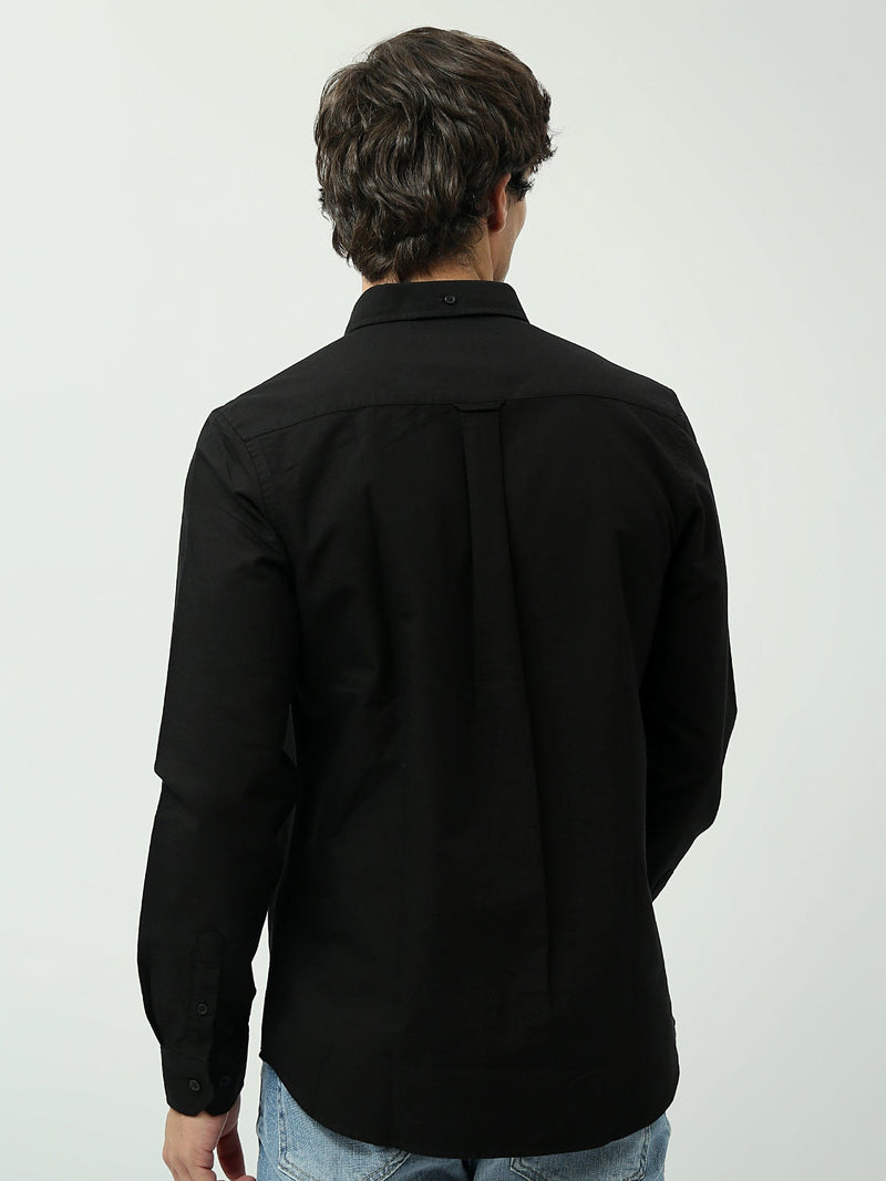 Chemise Homme Manches Longues Slim Fit à Col Boutonné - SHI24SEOR19555TM1
